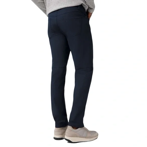 Lululemon Warpstreme Slim Fit Pants Size 31x26 Black Stretch Golf Performance - Picture 2 of 15